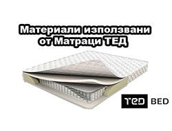 Материали - матраци ТЕД